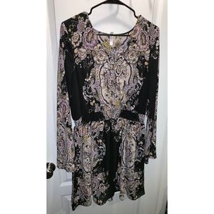 Floral pattern dress